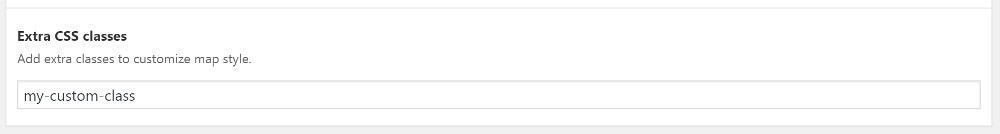 Add custom CSS class